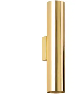 Svietidlá   SL.1202 - Nástenné svietidlo LAGOS 2xGU10/10W/230V zlatá 