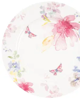 Taniere Porcelánový tanier Flower, 20 cm
