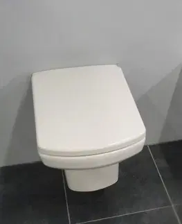 Záchody HOPA - Závesné WC NERO - WC sedátko - Bez sedátka OLKGNE04DAK00