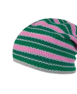 Zimné čiapky Čiapka Sensor Stripes ružová / zelená 16200194