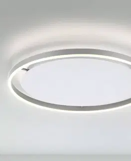 Stropné svietidlá JUST LIGHT. LED stropné svietidlo Ritus, Ø 58,5 cm, hliník