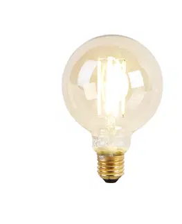 Nastenne lampy Inteligentné priemyselné nástenné svietidlo čierne s drevom vrátane WiFi G95 - Gallow