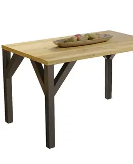 Jedálenské stoly Stôl Baltika 240 dub wotan