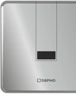 Pisoáre SAPHO - Automatický splachovač pre urinál 6V (4xAA), nerez lesk PS006