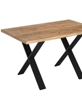 Jedálenské stoly Jedálenský stôl X-210 Dub Craft Zlatý