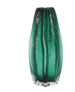 Vázy, misy Váza Anemos 14x30cm deep green