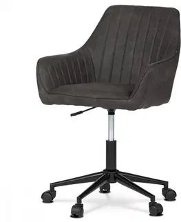 Kancelárske stoličky Kancelárska stolička KA-J403 Autronic Čierna