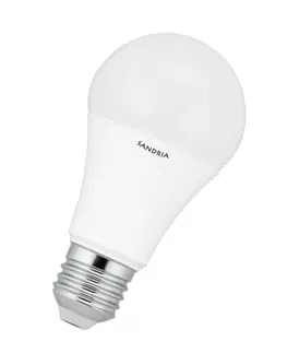Žiarovky LED žiarovka Sandy LED E27 A60 S2441 8 W teplá biela