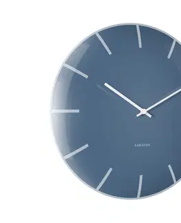 Hodiny Dizajnové nástenné hodiny 5722BL Karlsson 40cm