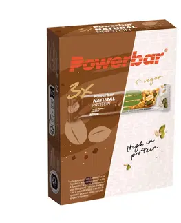 činky Prírodná proteínová tyčinka Powerbar so slanými arašidmi 3 × 40 g