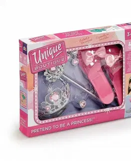 Drevené hračky Addo Set pre malé princezné, ružová, 25 x 35 x 5,5 cm