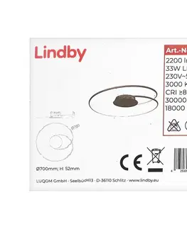 Svietidlá Lindby Lindby - LED Stropné svietidlo JOLINE LED/33W/230V 