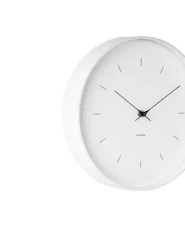 Hodiny Dizajnové nástenné hodiny 5708WH Karlsson 27cm
