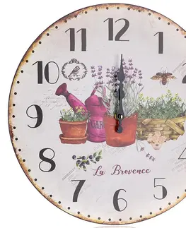 Nástenné hodiny Hodiny Lavender 34 cm