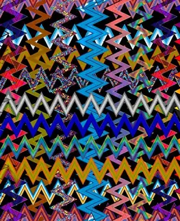 Abstraktné tapety Tapeta nádherný vzor vo farbách