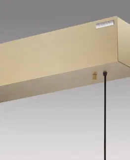 Závesné svietidlá PURE PURE E-Motion LED závesné svietidlo trám CCT zlatá