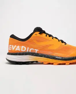 tenis Pánska trailová obuv Race Ultra oranžovo-čierna