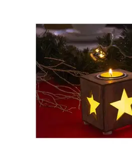 Svietidlá  LED Vianočná dekorácia LED/2xAAA hviezda 