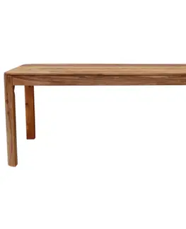 Jedálenské stoly Jedálensky stôl Tina 140x90 indický masív palisander