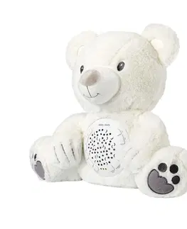 Hudobné hračky MILLY MALLY - Plyšový zaspávačik medvedík s projektorom