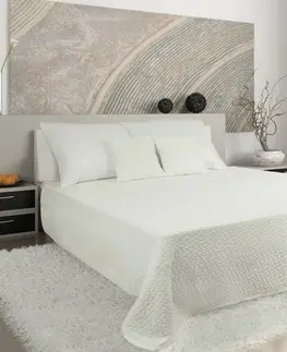 Prikrývky na spanie Matex Prehoz na posteľ Carmen krémová, 220 x 240 cm