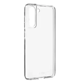 Puzdrá na mobilné telefóny Gélový zadný kryt FIXED TPU pre Samsung Galaxy S21 FE 5G, číra FIXTCC-722