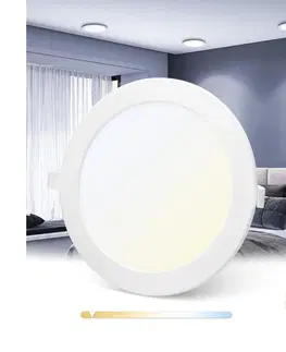 Svietidlá  B.V.  - LED Stmievateľné podhľadové svietidlo LED/18W/230V pr. 22 cm Wi-Fi 