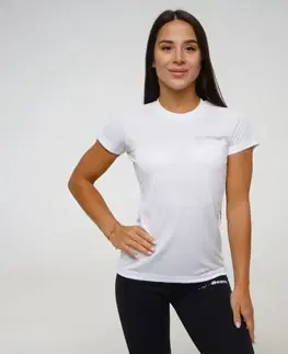 Tričká a tielka GymBeam Dámske tričko TRN White  XLXL