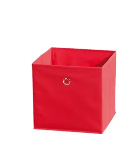 Bytové doplnky WINNY textilný box, červený