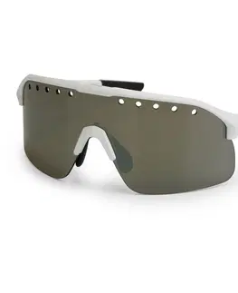 Slnečné okuliare Cyklistické športové okuliare Rogelli Ventro Polarized bielo/sivé ROG351716