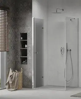 Sprchovacie kúty MEXEN/S - LIMA sprchovací kút 75x80, transparent, chróm 856-075-080-01-00