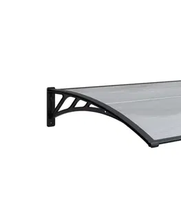 Vchodové prístrešky ArtRoja Panel polykarbonátu | priehľadná 1146 x 493,5 mm