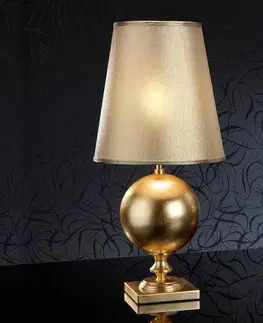 Stolové lampy Schuller Valencia Stolná lampa Terra – celá v zlate