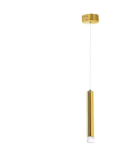 Svietidlá  LED Luster na lanku GOLDIE 1xLED/5W/230V zlatá 