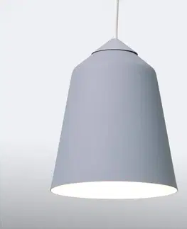 Závesné svietidlá Innermost Innermost Circus – závesná lampa, sivo-biela 15 cm