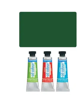 Hračky JUNIOR - Farba olejová 45 ml chrómová zelená 460
