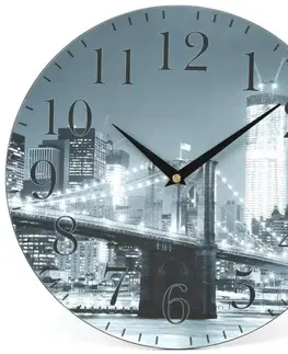Nástenné hodiny Hodiny Wall City 29,5cm