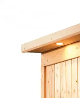 Sauny Interiérová fínska sauna 210 x 210 cm Dekorhome