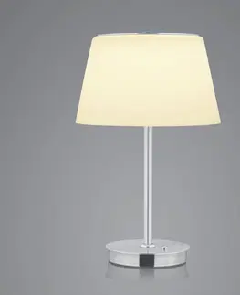 Lampy na nočný stolík BANKAMP BANKAMP Conus stolová LED lampa, nikel