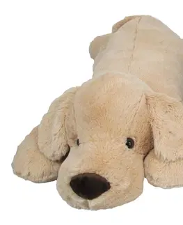 Plyšové hračky MAC TOYS - Plyšový psík 90 cm, béžový