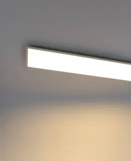 Stropné svietidlá Lindby Lindby Luay LED panel, 3 000 – 6 000 K, 30 x 120cm
