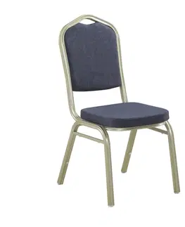 Jedálenské stoličky a kreslá Stohovateľná stolička ZINA 2 NEW Tempo Kondela Sivá