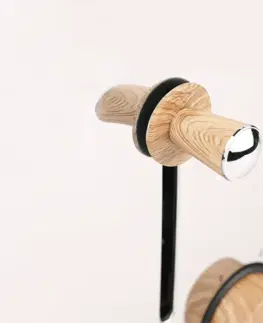Hriankovače TEMPO-KONDELA DUSTIN, hriankovač, nehrdzavejúca oceľ, sivá/vzor drevo