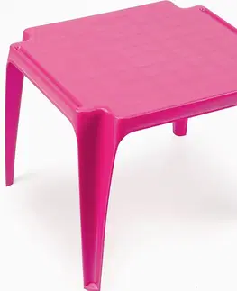Detský záhradný nábytok Detský stolik ružový