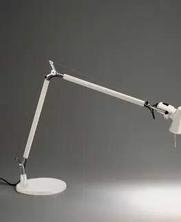 Stolové lampy na písací stôl Artemide Artemide Tolomeo stolová lampa E27, biela