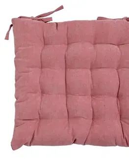 Bytový textil Podsedák na stoličku Agos 40x40 ružový