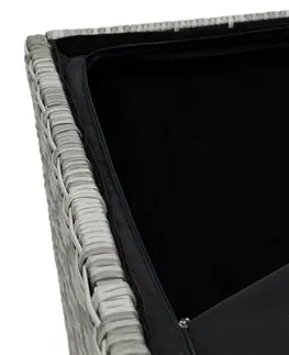 Príslušenstvo DEOKORK Box na podušky SEVILLA 82 x 82 cm (sivá)
