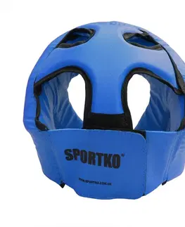 Boxerské prilby Boxerský chránič hlavy SportKO OK2 modrá - L
