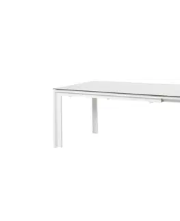 Stoly Optimum jedálenský stôl biely 160-280 cm