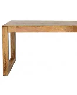 Písacie a pracovné stoly Písací stôl Hina 130x76x70 z mangového dreva